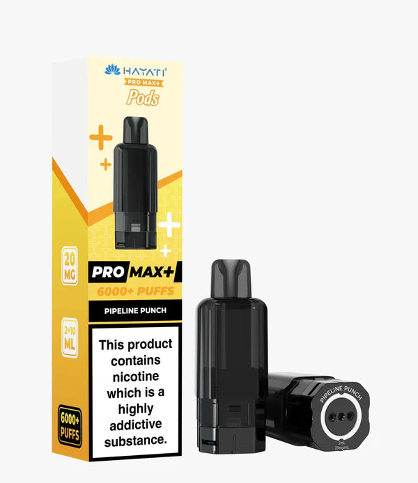 Hayati Pro Max Plus 6000 Prefilled Replacement Pod - Box Of 5