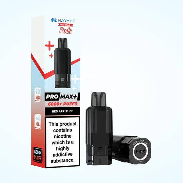 Hayati Pro Max Plus 6000 Prefilled Replacement Pod - Box Of 5