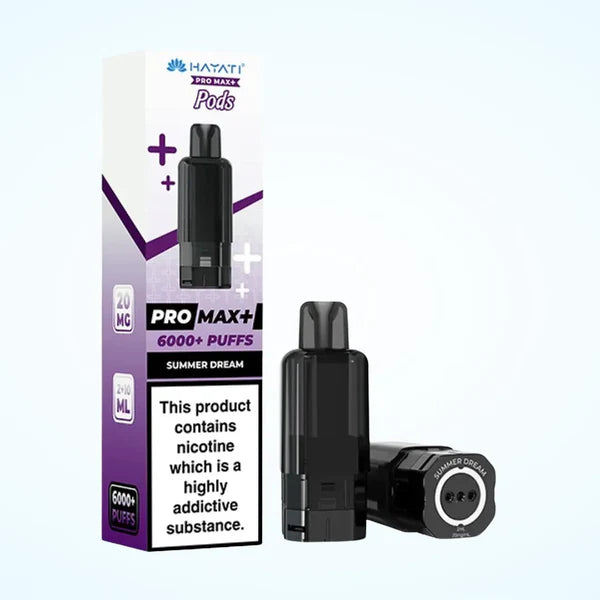 Hayati Pro Max Plus 6000 Prefilled Replacement Pod - Box Of 5