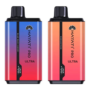 Two Hayati Pro Ultra 15000 in two flavour