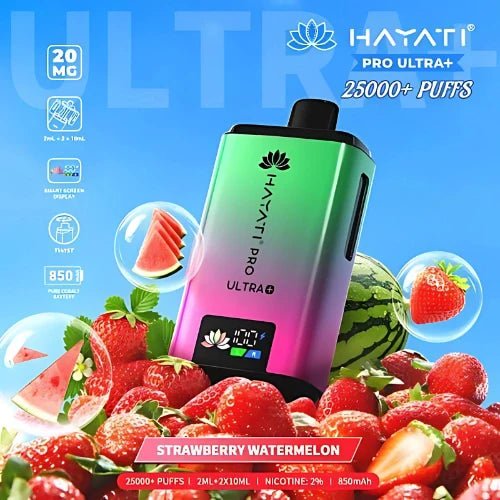 HAYATI PRO ULTRA+ 25000+ Puffs