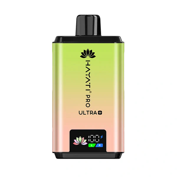 Kiwi Banana Strawberry flavoured Hayati Pro Ultra Plus 25000 in Light Green and Skin Colour 