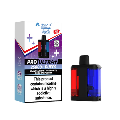 Hayati Pro Ultra Plus 25000 Replacement Pod (Box of 5)