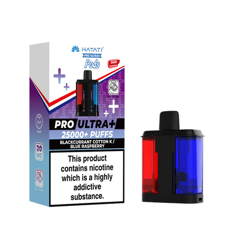 Hayati Pro Ultra Plus 25000  Refillable  Pod