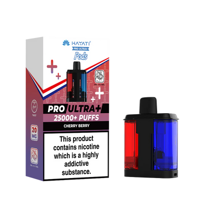 Hayati Pro Ultra Plus 25K Cherry Berry Flavoured Prefilled Pod