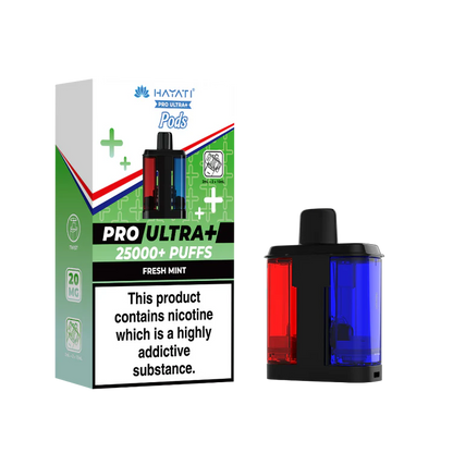 Hayati Pro Ultra Plus 25K Fresh Mint Flavored Prefilled Pod
