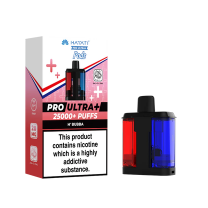 Hayati Pro Ultra Plus 25K H' Bubba Flavored Prefilled Pod