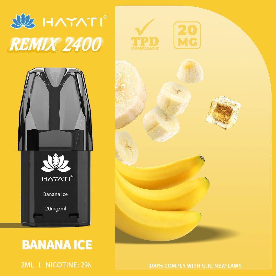 Hayati Remix 2400 Puffs Replacement Pods - Vape & Candy Wholesale