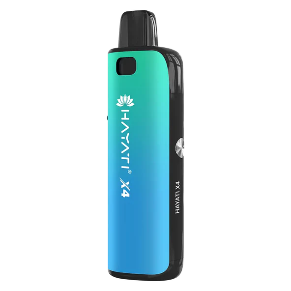Aurora Green coloured Hayati X4 Refillable Pod Kit