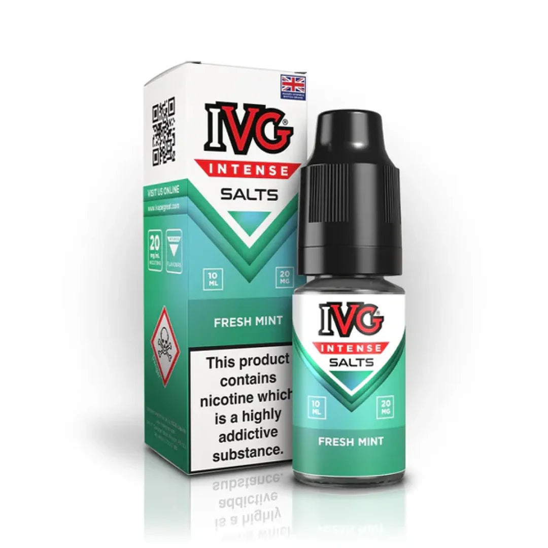 Fresh Mint flavoured IVG Intense Salts