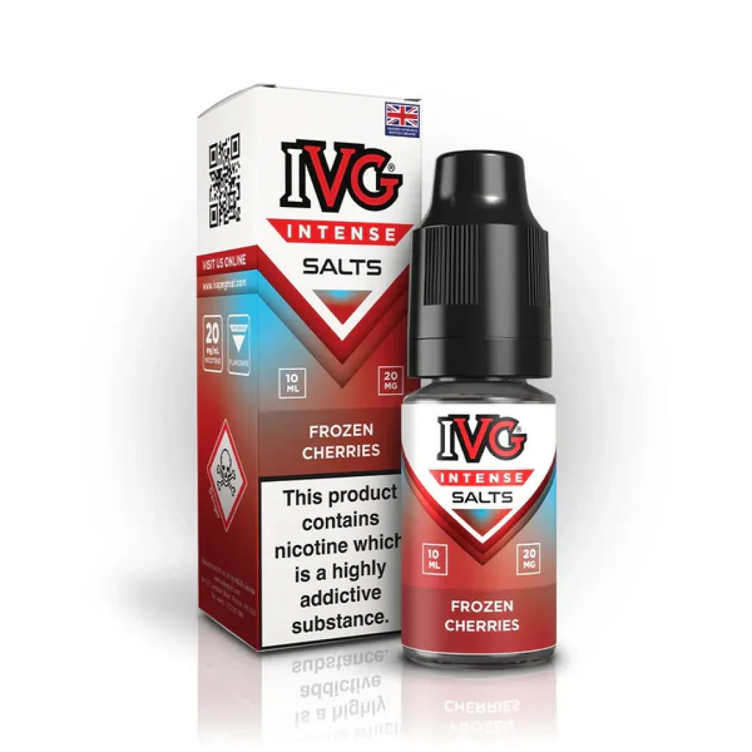 Frozen Cherries flavoured IVG Intense Salts