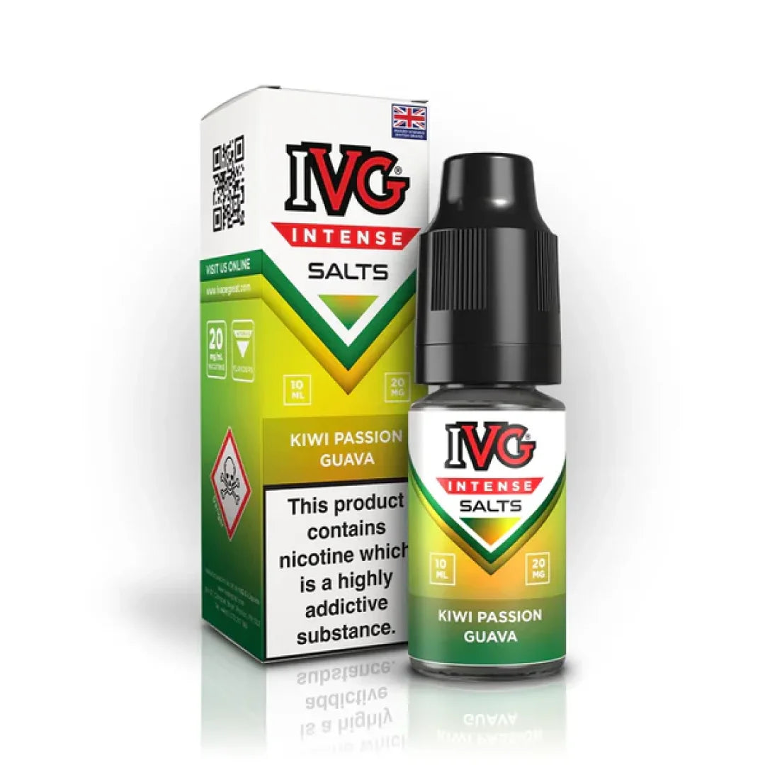 Kiwi Passion Guava flavoured IVG Intense Salts