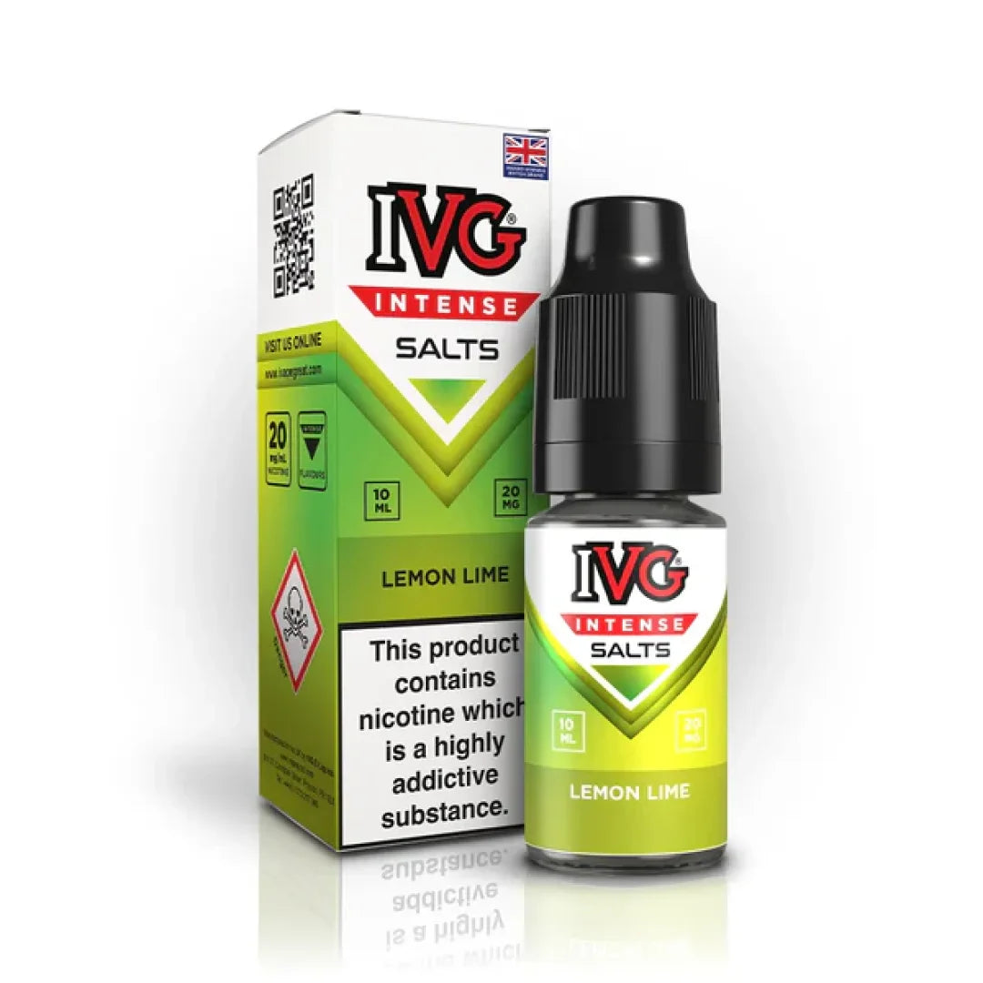 Lemon Lime flavoured IVG Intense Salts