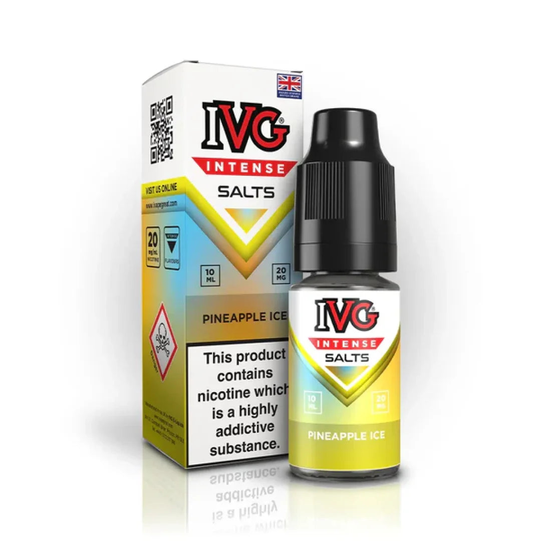 Pineapple Ice flavoured IVG Intense Salts
