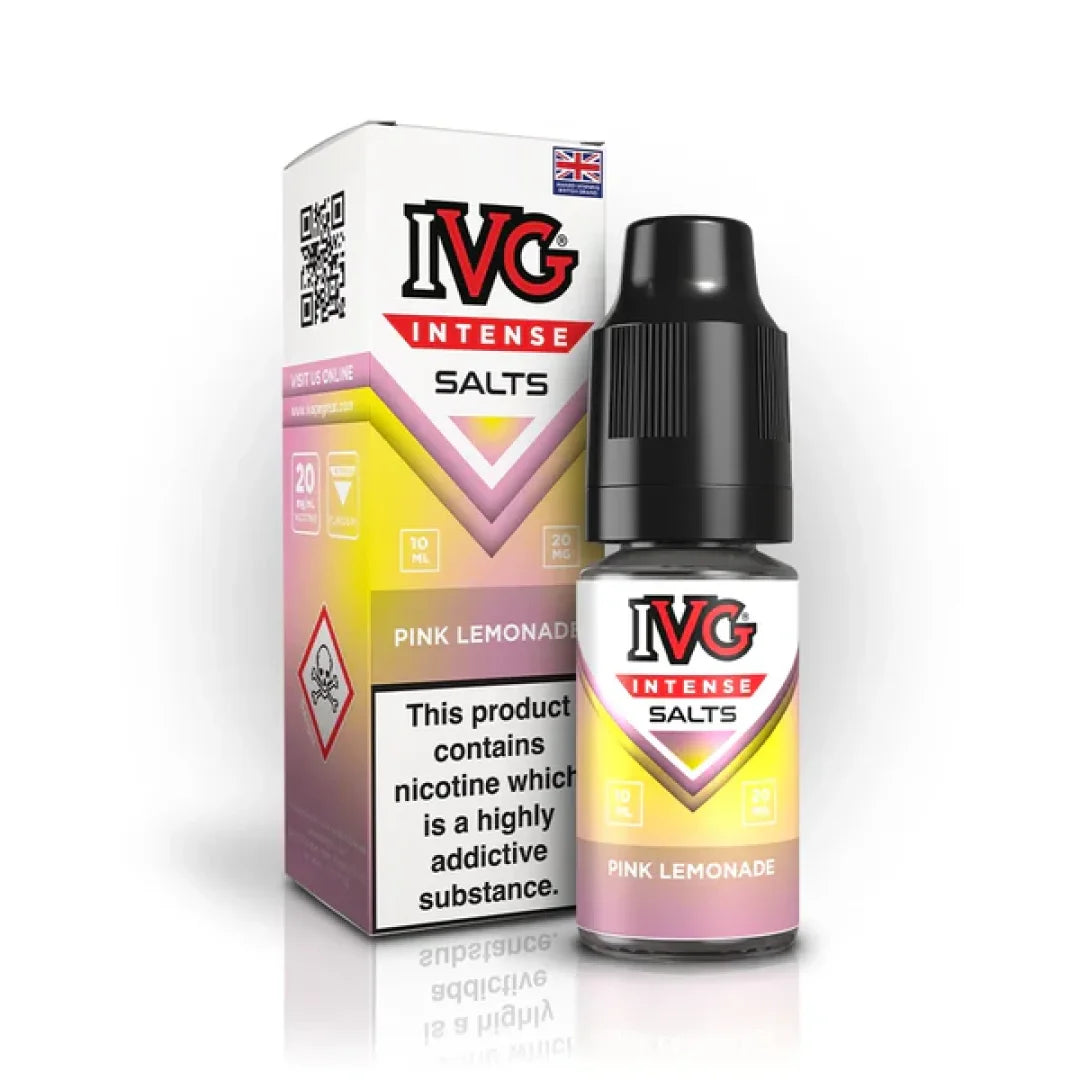 Pink Lemonade flavoured IVG Intense Salts