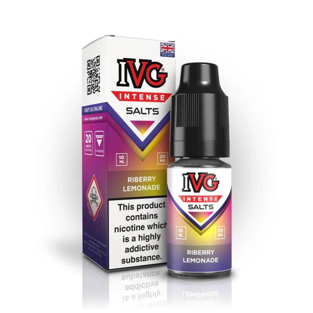 Riberry Lemonade flavoured IVG Intense Salts