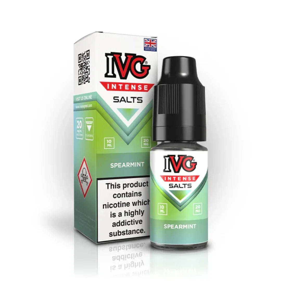 Spearmint flavoured IVG Intense Salts