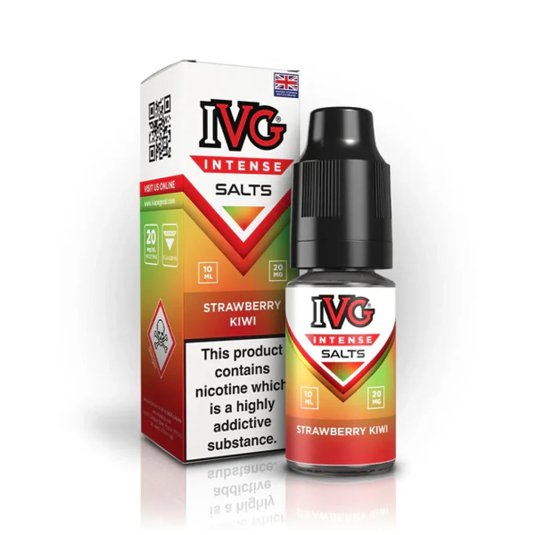 Strawberry Kiwi flavoured IVG Intense Salts