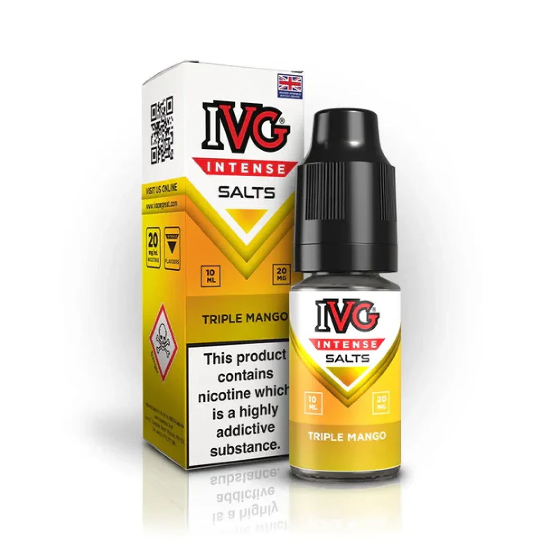 Triple Mango flavoured IVG Intense Salts