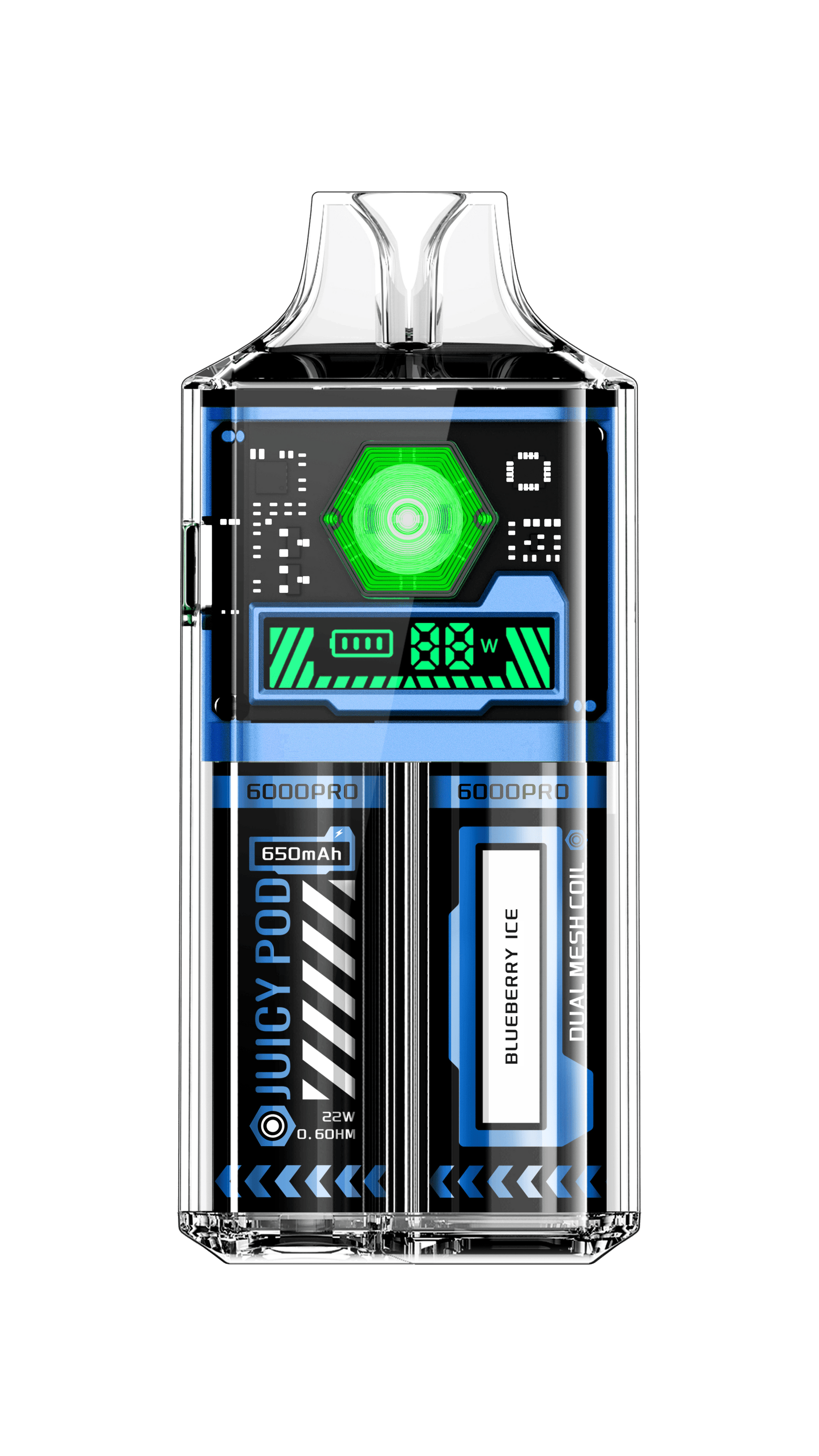 Juicy pod 6000 pro blue
