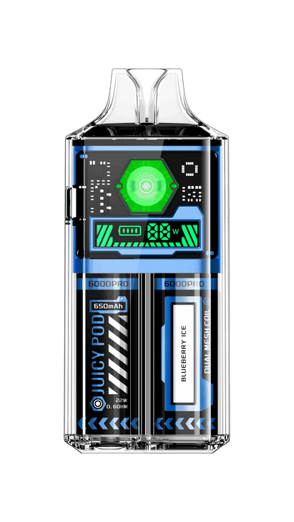 Juicy pod 6000 pro blue