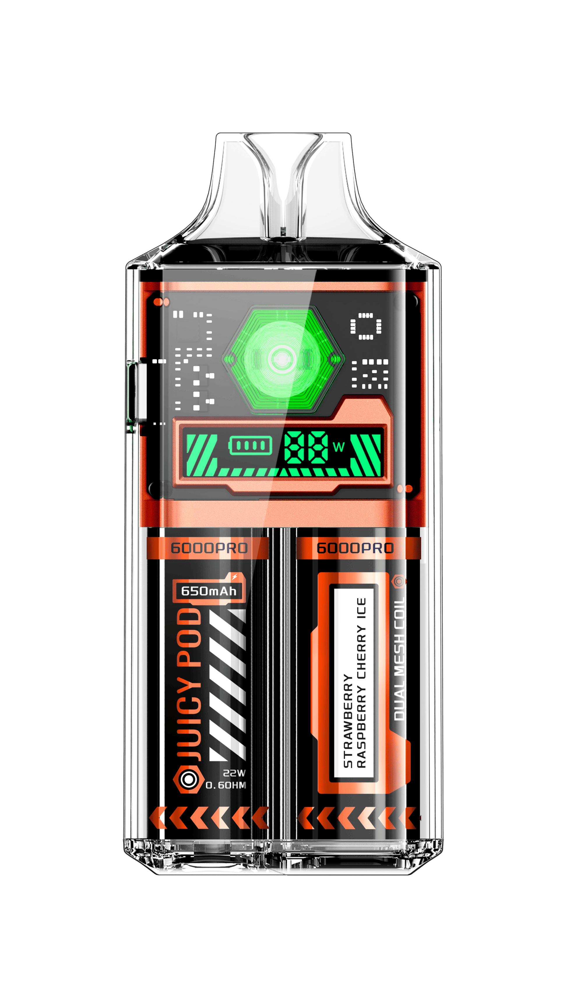 Juicy pod 6000 pro orange