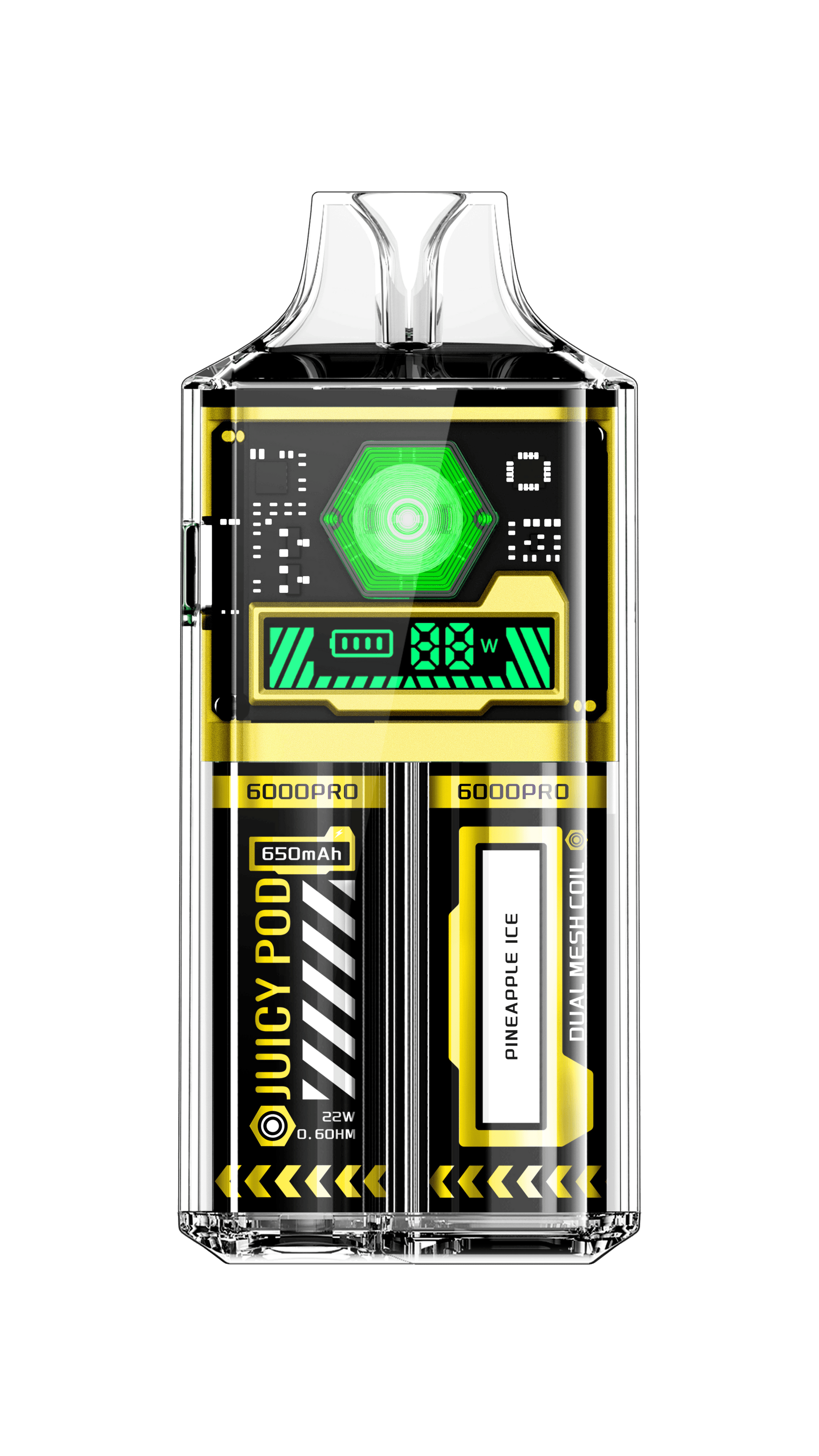 Juicy pod 6000 pro yellow