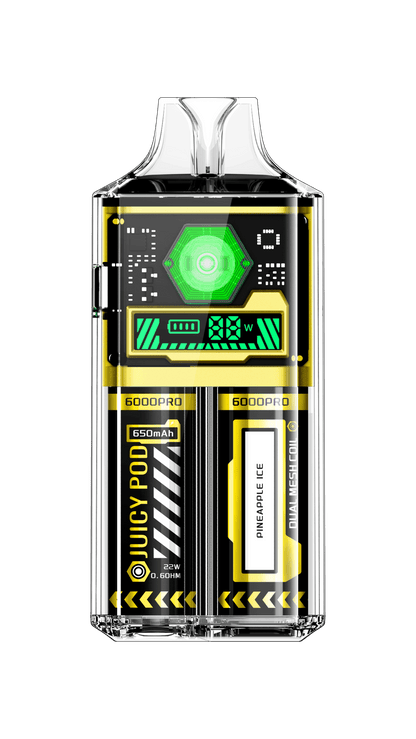 Juicy pod 6000 pro yellow