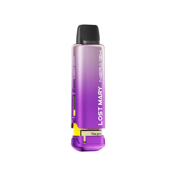 Summer Grape flavour Purple colour Lost Mary Nera 30K Fullview Replacement Pod