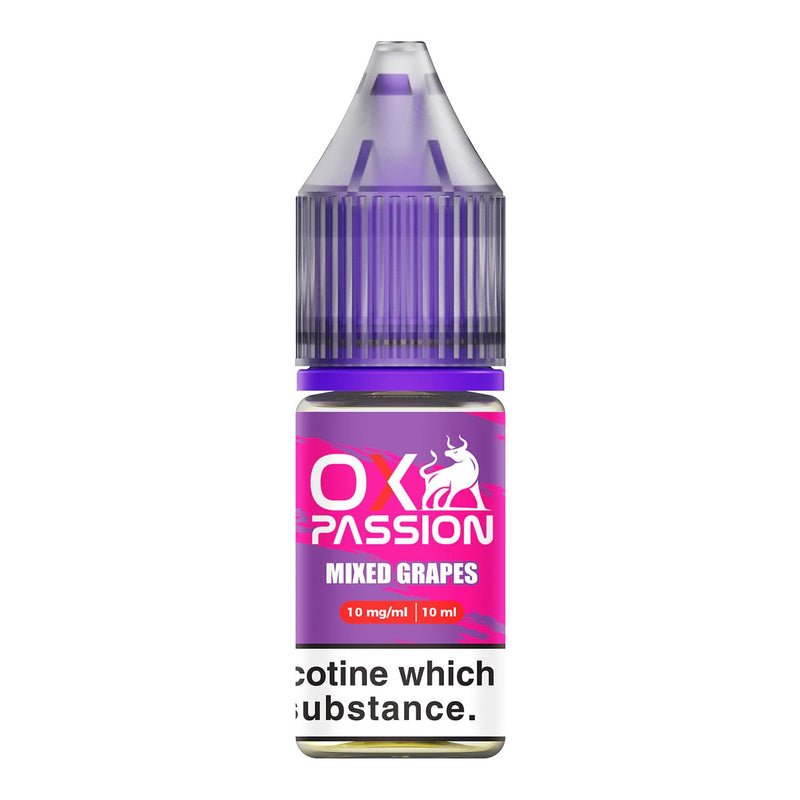 Oxva OX Passion Nic Salt 10ml E-liquids Pack of 10 - The Vape Giant
