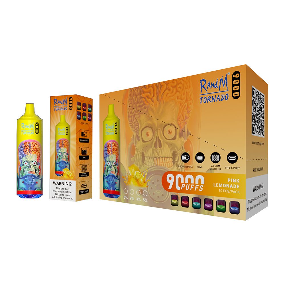 RAndM Tornado 9000 Puffs Disposable Vape - 20MG Aroma King RAndM Tornado 9000 Puffs Disposable Vape - 20MG Aroma King