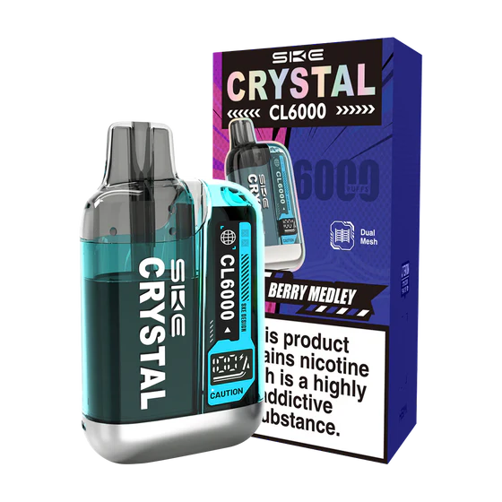 Berry Medley Flavoured SKE Crystal CL6000 in Blue Colour