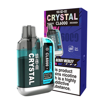 Berry Medley Flavoured SKE Crystal CL6000 in Blue Colour