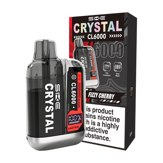 Fizzy Cherry  SKE Crystal CL6000 in Grey Colour