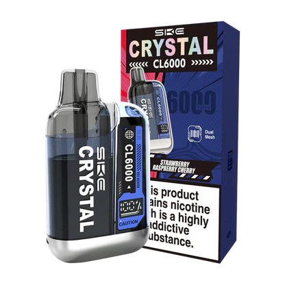 Strawberry Raspberry Cherry flavoured SKE Crystal CL6000 in Blue Colour