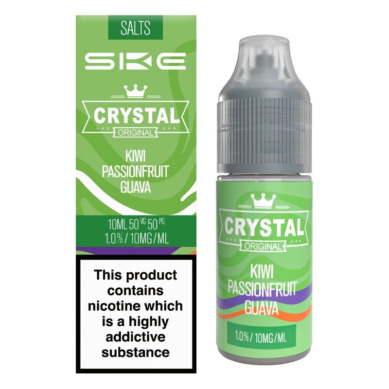 SKE Crystal Bar - Ske Crystal Original Salts 10ml - Box of 10 - theno1plugshop