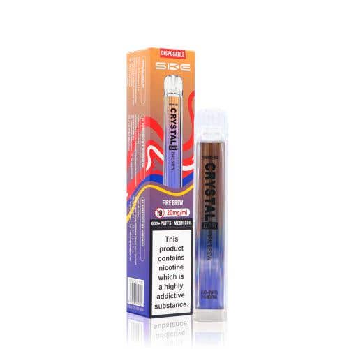 Ske Crystal Bar 600 Puffs Disposable Vape Device 20MG [Box of 10]