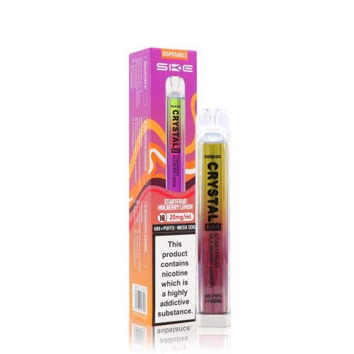Ske Crystal Bar 600 Puffs Disposable Vape Device 20MG