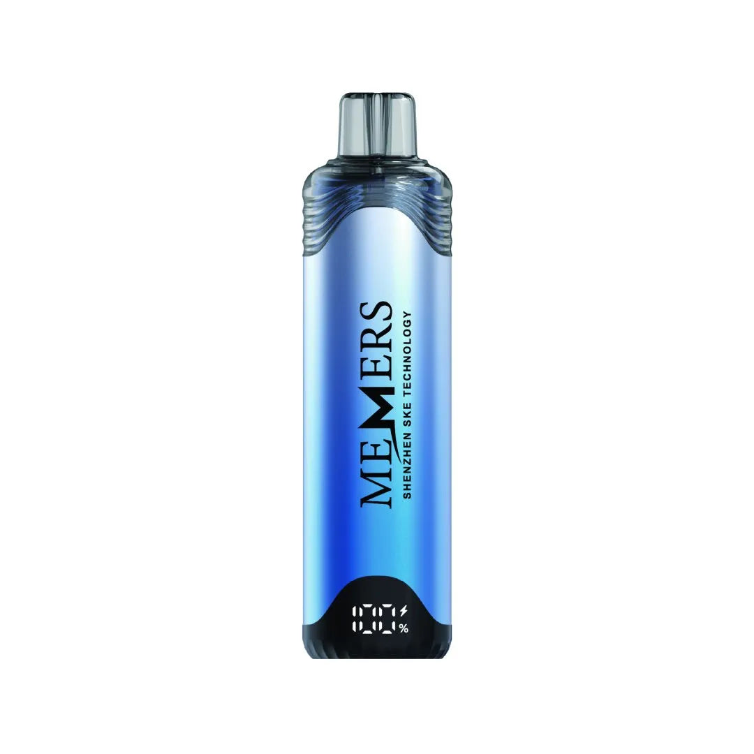 Blue Razz flavoured SKE Memers WuKong V10000 Vape Kit in White and Light Blue