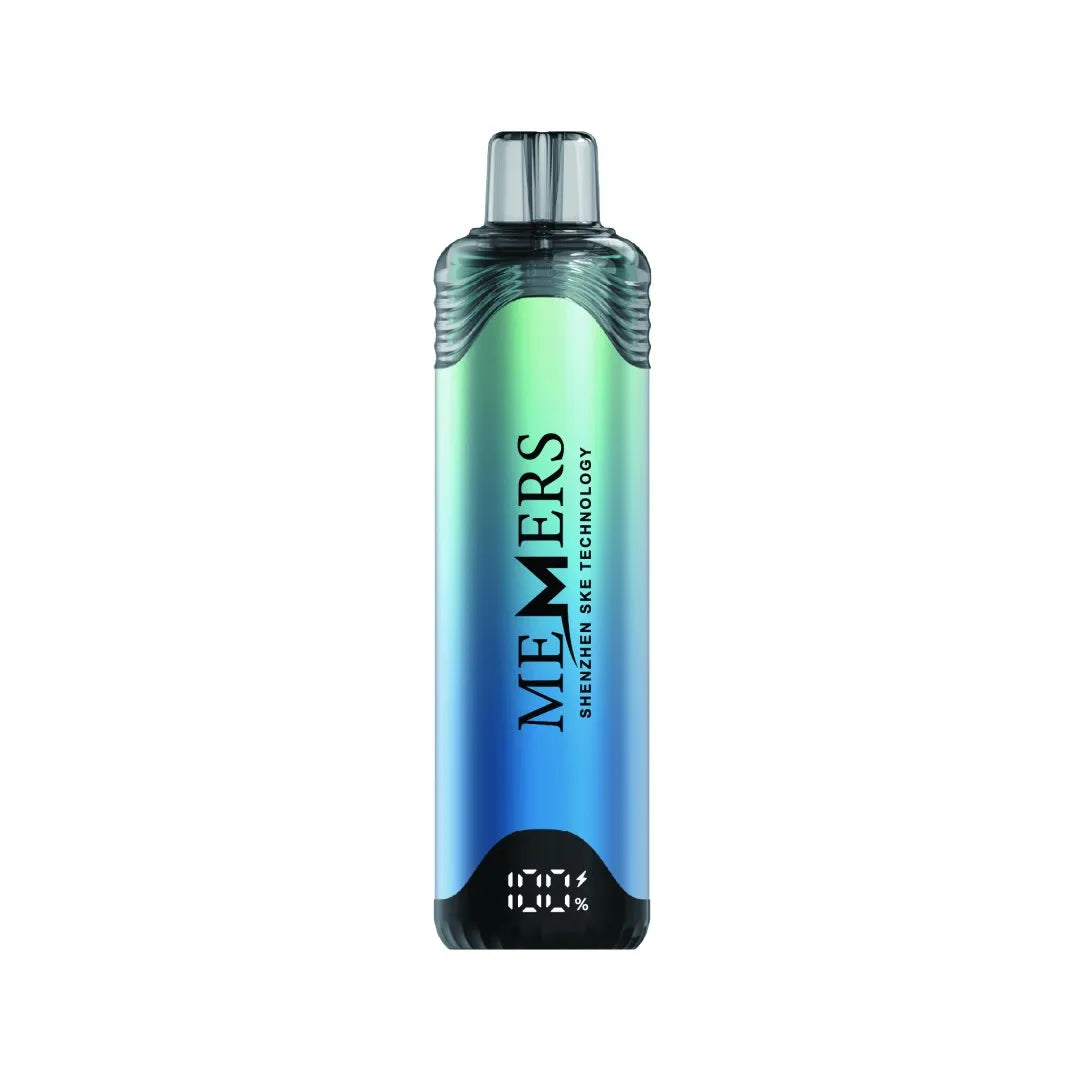 Blueberry Sour Raspberry flavoured SKE Memers WuKong V10000 Vape Kit in Green and Blue