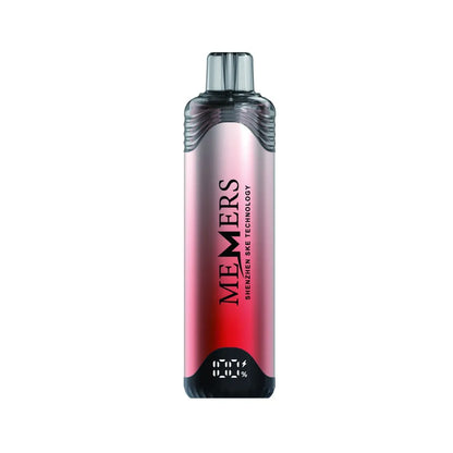 Fizzy Cherry flavoured SKE Memers WuKong V10000 Vape Kit in White and Red