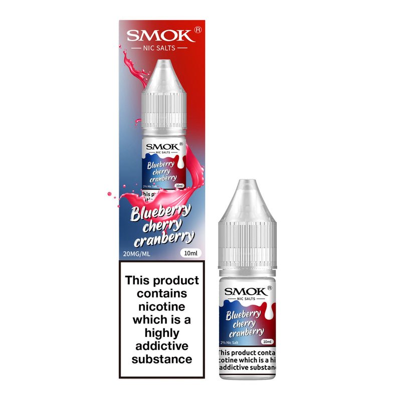 Smok Nic Salts 10ml E-liquids Pack of 10 - The Vape Giant