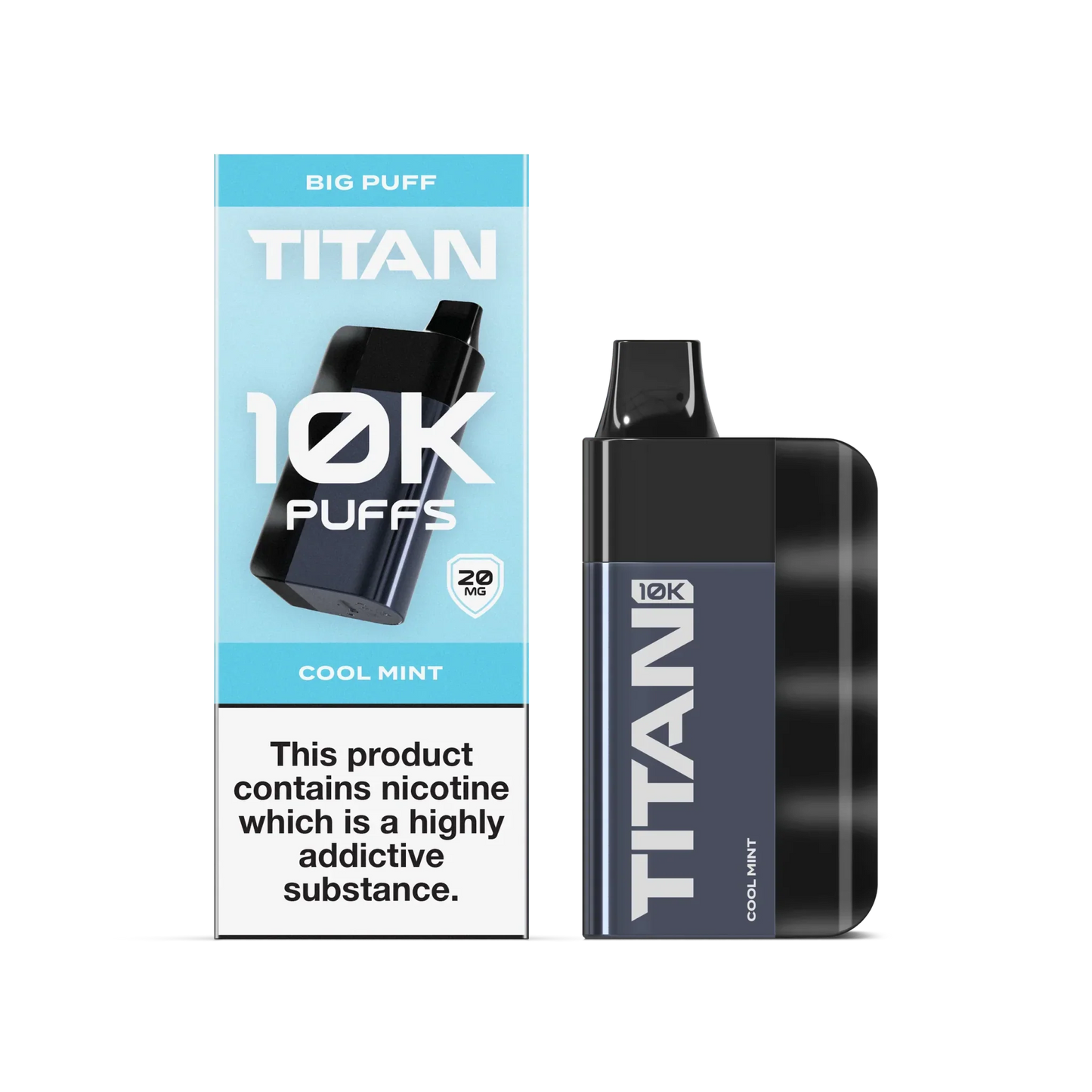 Titan 10K Puffs Disposable Vape Pod Kit Box of 5 - Vape Wholesale Mcr