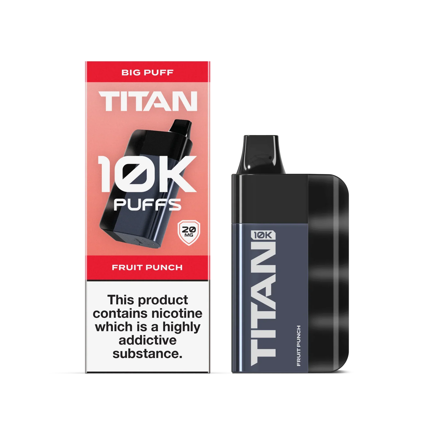 Titan 10K Puffs Disposable Vape Pod Kit Box of 5 - Vape Wholesale Mcr