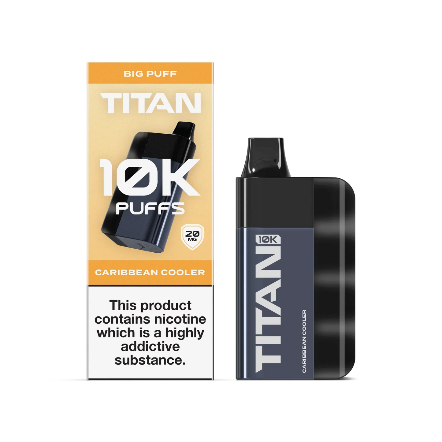 Titan 10K Puffs Disposable Vape Pod Kit Box of 5 - Vape Wholesale Mcr