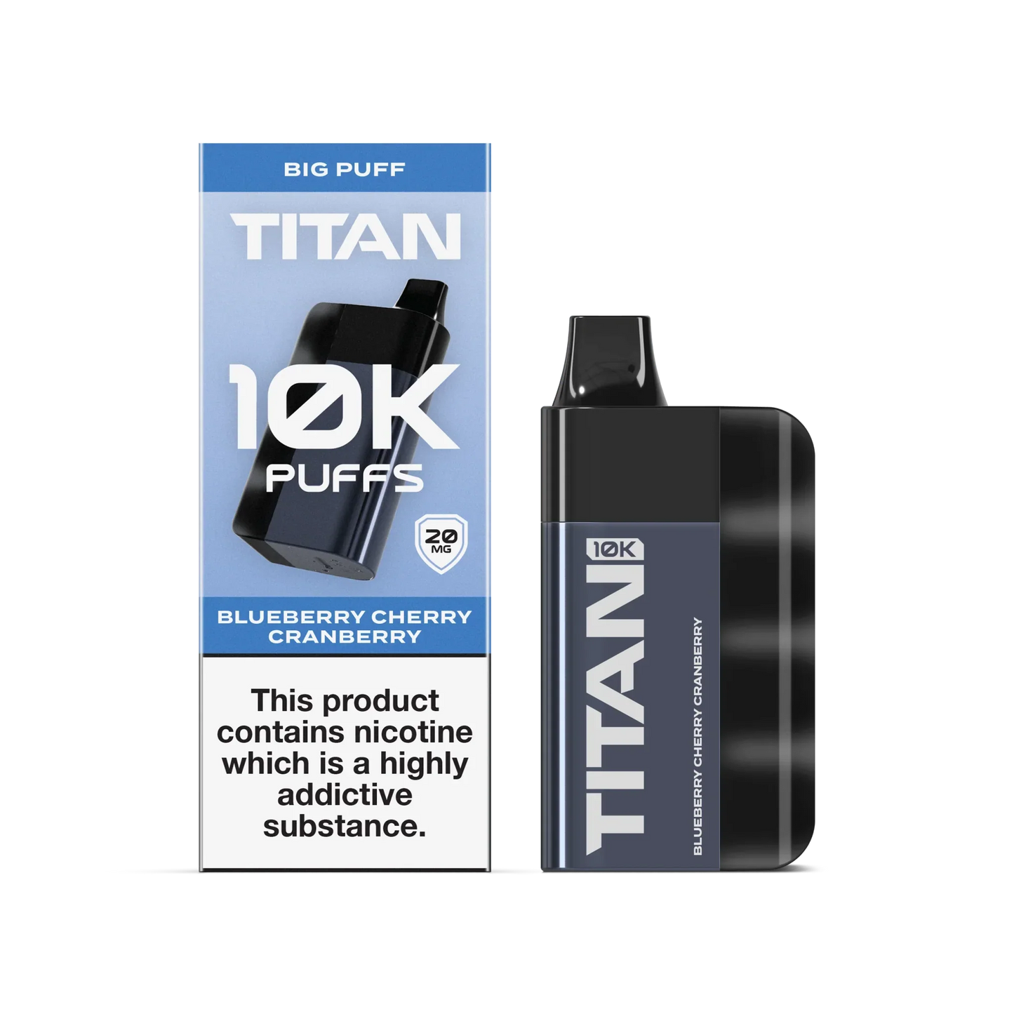 Titan 10K Puffs Disposable Vape Pod Kit Box of 5 - Vape Wholesale Mcr