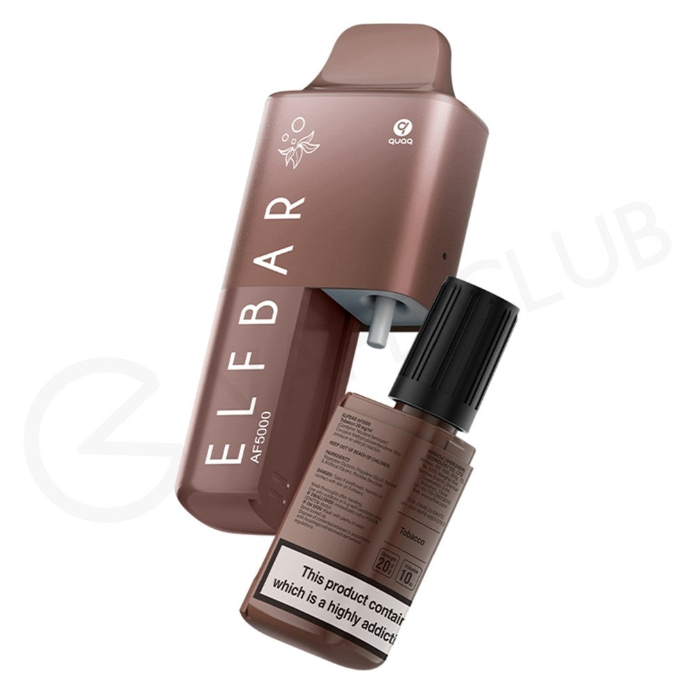 Elf Bar AF5000 Puffs Disposable Vape Device 20MG - BOX OF 5