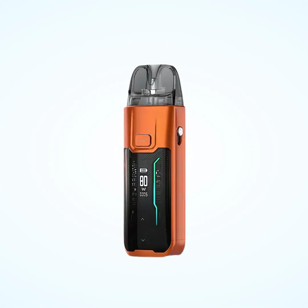 Coral Orange Leather colour Vaporesso Luxe XR Max Vape Kit