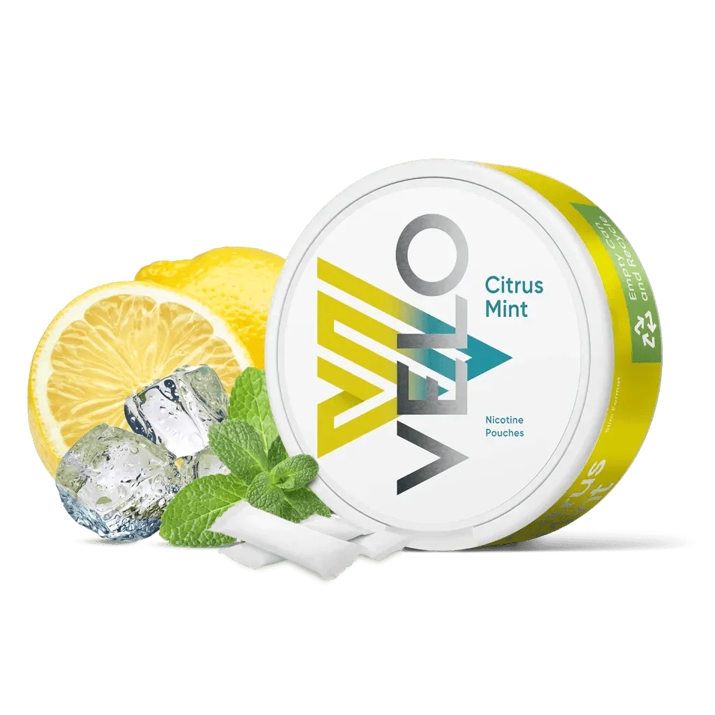 Citrus Mint flavoured VELO Nicotine Pouches