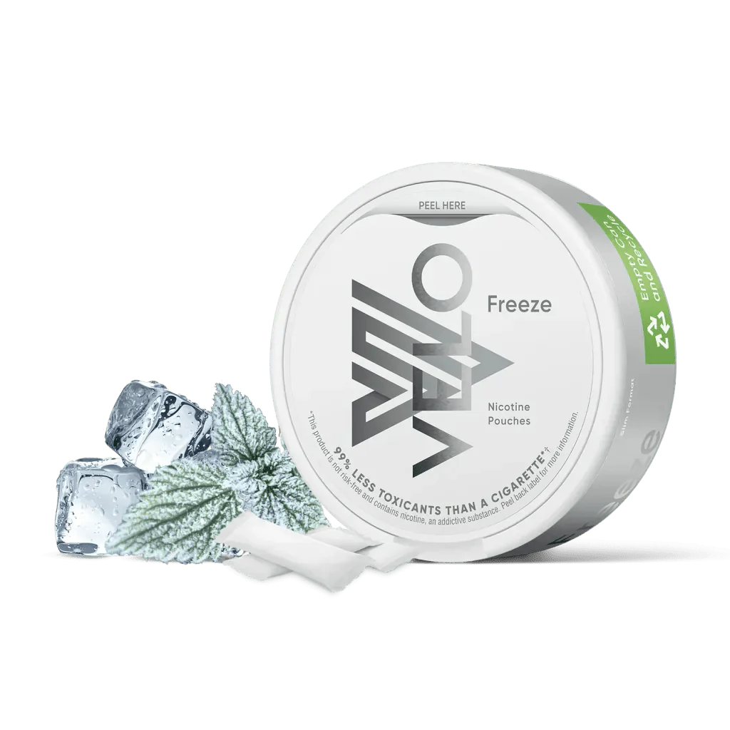 Freeze flavoured VELO Nicotine Pouches